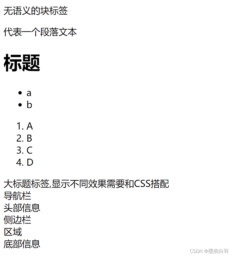 块标签